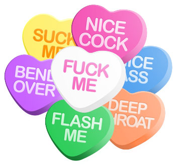 Candy Hearts (All 7 Dirty) Guys