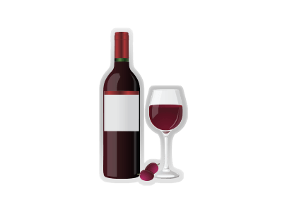 Bottle of Red Wine