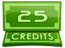 25 Credit Interactive Paid Show Tip