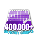400,000 Credits in a Month