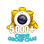 5,000 to 9,999 Credit Group Chat