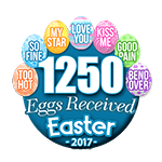 1,250 Eggs