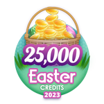 Easter 25,000 Credits