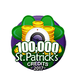 St Patricks 100,000 Credits