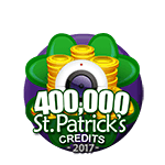 St Patricks 400,000 Credits