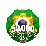 St Patricks 50,000 Credits