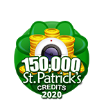 St Patricks 150,000 Credits