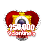 Valentine's 250,000 Credits