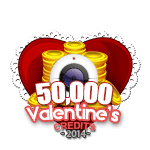 Valentine's 50,000 Credits