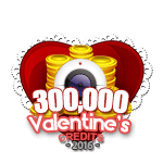 Valentine's 300,000 Credits