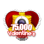 Valentine's 75,000 Credits