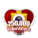 Valentine's 250,000 Credits