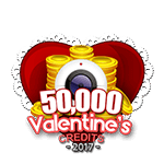 Valentine's 50,000 Credits