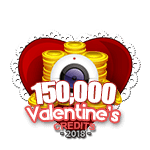 Valentine's 150,000 Credits