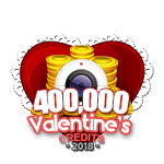 Valentine's 400,000 Credits