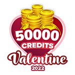 Valentine's 50,000 Credits