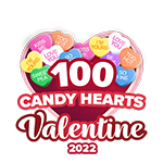 100 Candy Hearts