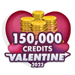 Valentine's 150,000 Credits