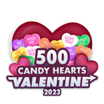 500 Candy Hearts