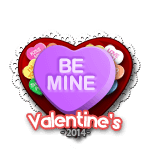 Be Mine Candy Heart