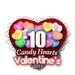10 Candy Hearts
