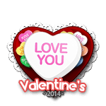 Love You Candy Heart