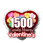 1500 Candy Hearts