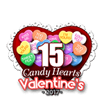 15 Candy Hearts