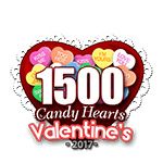 1500 Candy Hearts