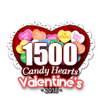 1500 Candy Hearts