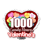 1,000 Candy Hearts