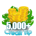 5,000 - 7,999 Credit Tip