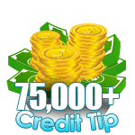 75,000 - 99,999 Credit Tip