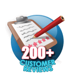 200 Customer Reviews