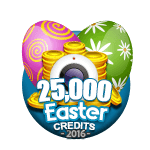 Easter 25,000 Credits