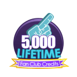 5k Lifetime Fan Club Credits