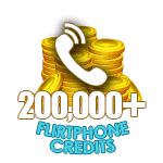 Flirt Phone 200,000 Credits