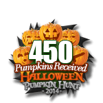 Halloween 450 Pumpkins