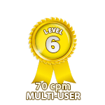 Multi-User 70cpm - Level 6