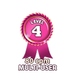 Multi-User 80cpm - Level 4