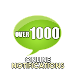 1000 Online Notifications