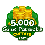 St Patricks 5,000 Credits