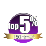 Top 5%, 150 Times