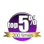 Top 5%, 200 Times