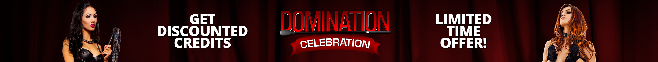 Domination Celebration Discount Promo