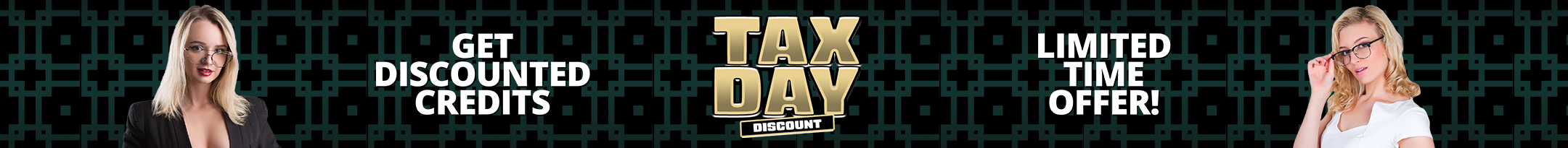 Tax Day Discount Promo