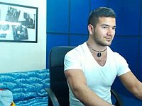 Hairy Flex and Big Cock